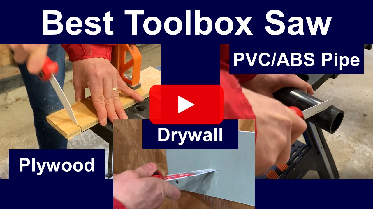 Best toolbox saw cut PVC/ABS, wood, metal, drywall and more Upgrade